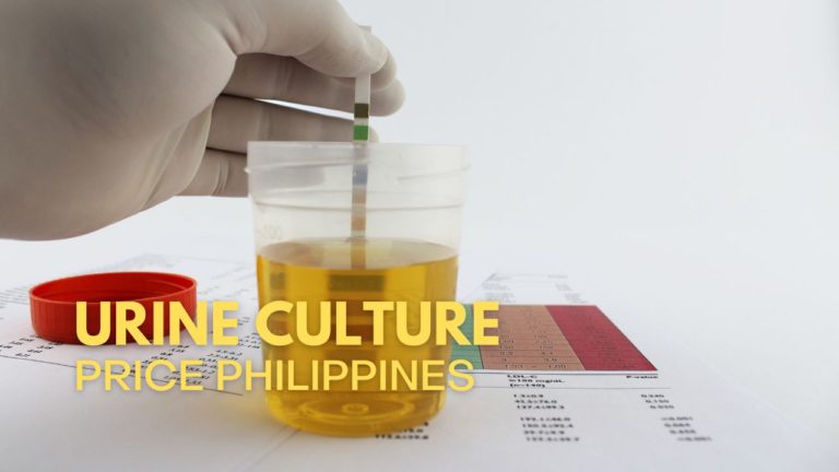 Cover Urine Culture Price in Philippines